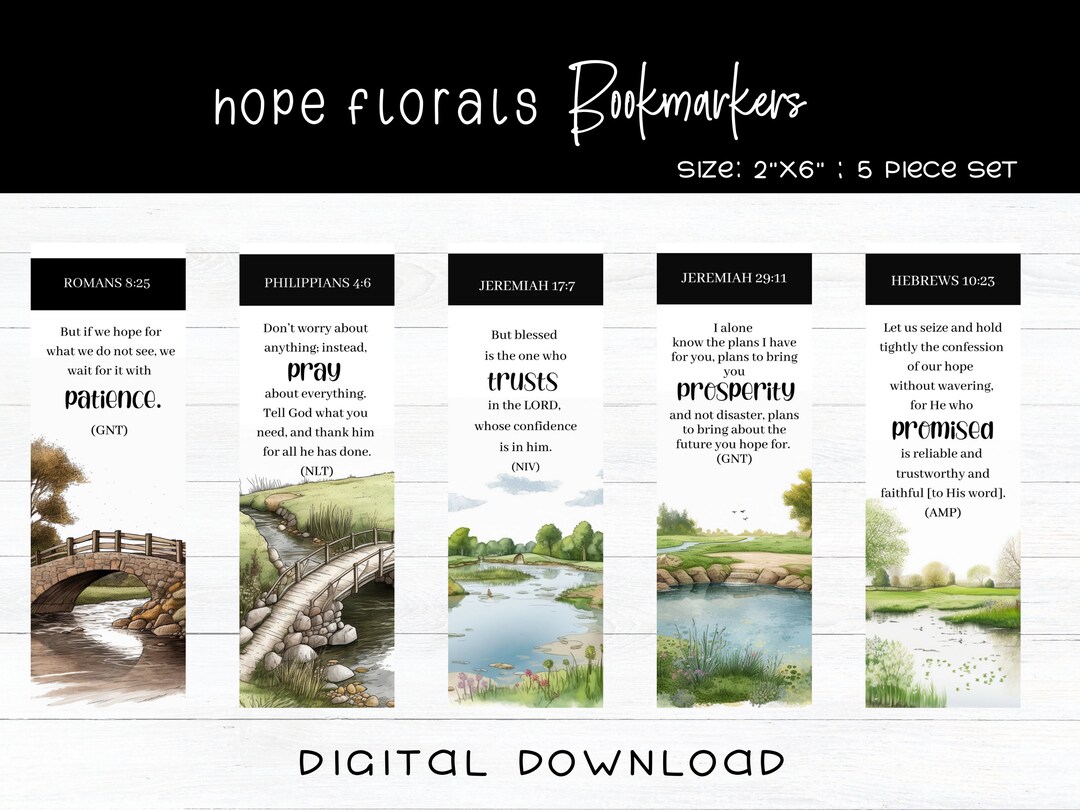 Printable Faith Bookmarkers Inspirational Bookmarkersjournal Printable Faith Bookmarkers Inspirational Bookmarkersjournal
