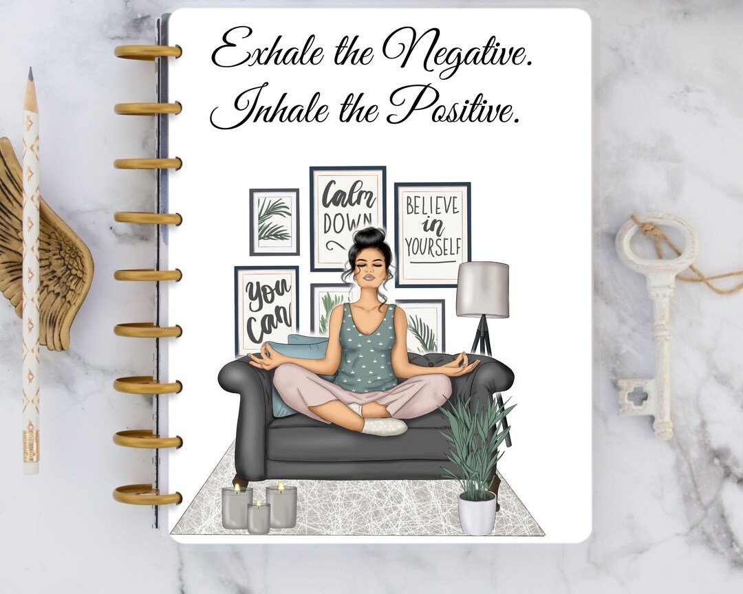 PRINTABLES Happy Planner Printable Cover Planner Dashboards Yoga Health ...