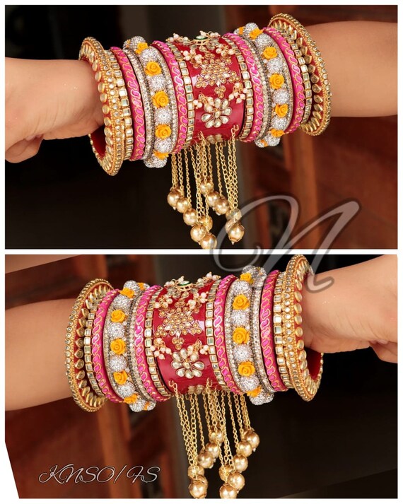 Bridal bangle latkan clearance