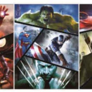 3D Lenticular Poster Marvel Heroes Spiderman Avengers Guardians of the  Galaxy UK