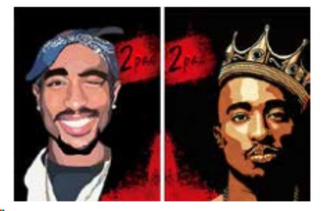 3d Changing 2 Pac, 2 Pictures in 1!! Lenticular Picture, Framed or ...