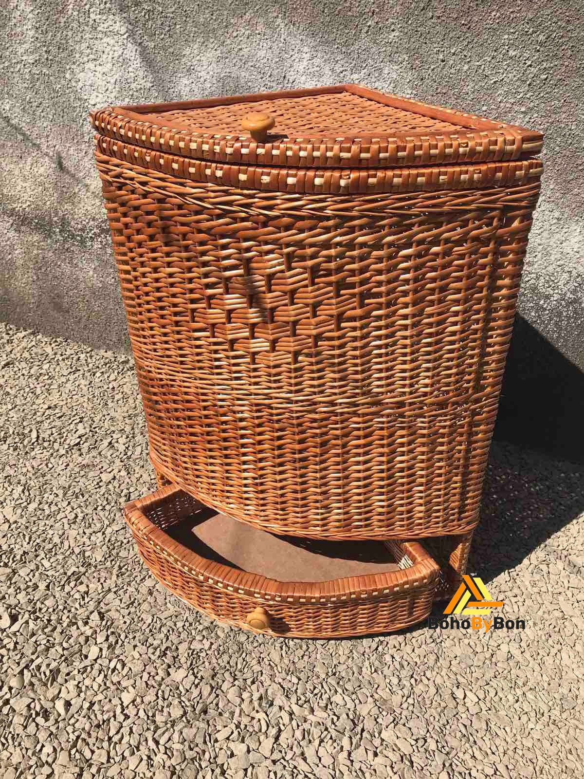 Corner Blanket Storage Etsy