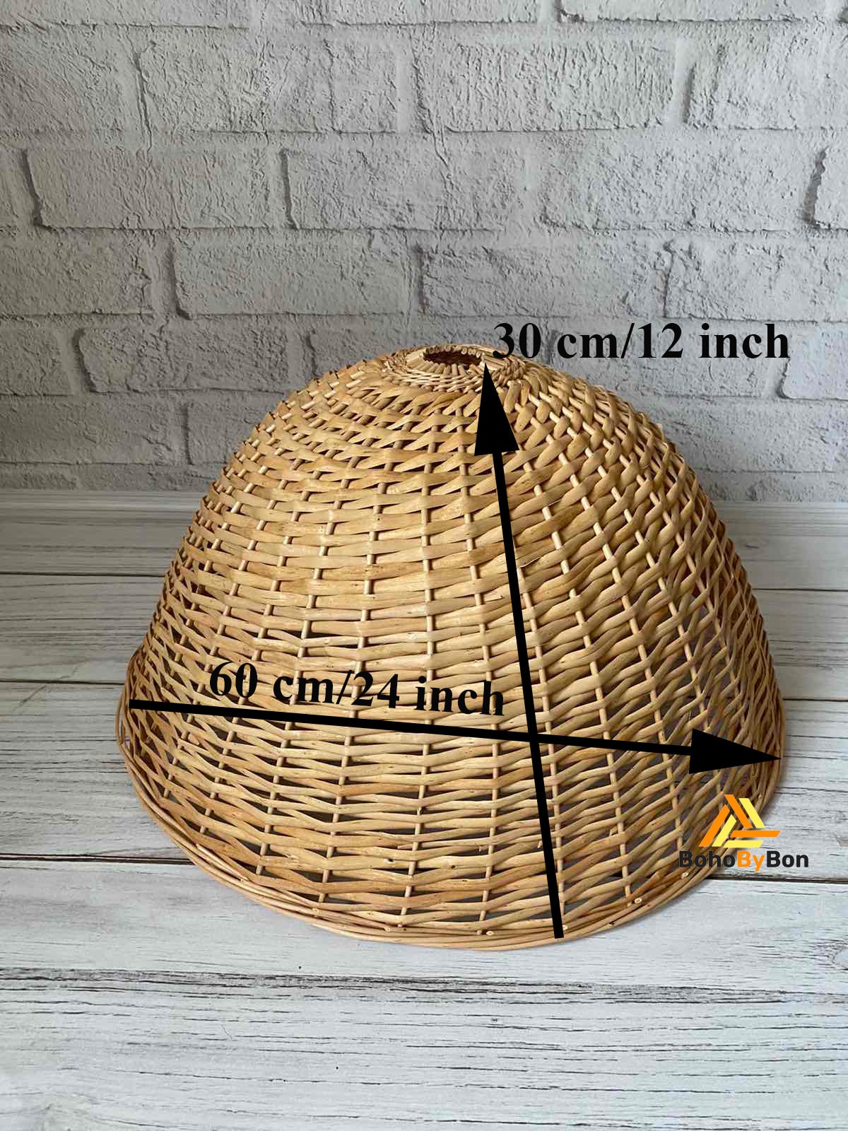 Mushroom Rattan Lamp Shade Wicker Lamp Mushroom Rattan Table Etsy New