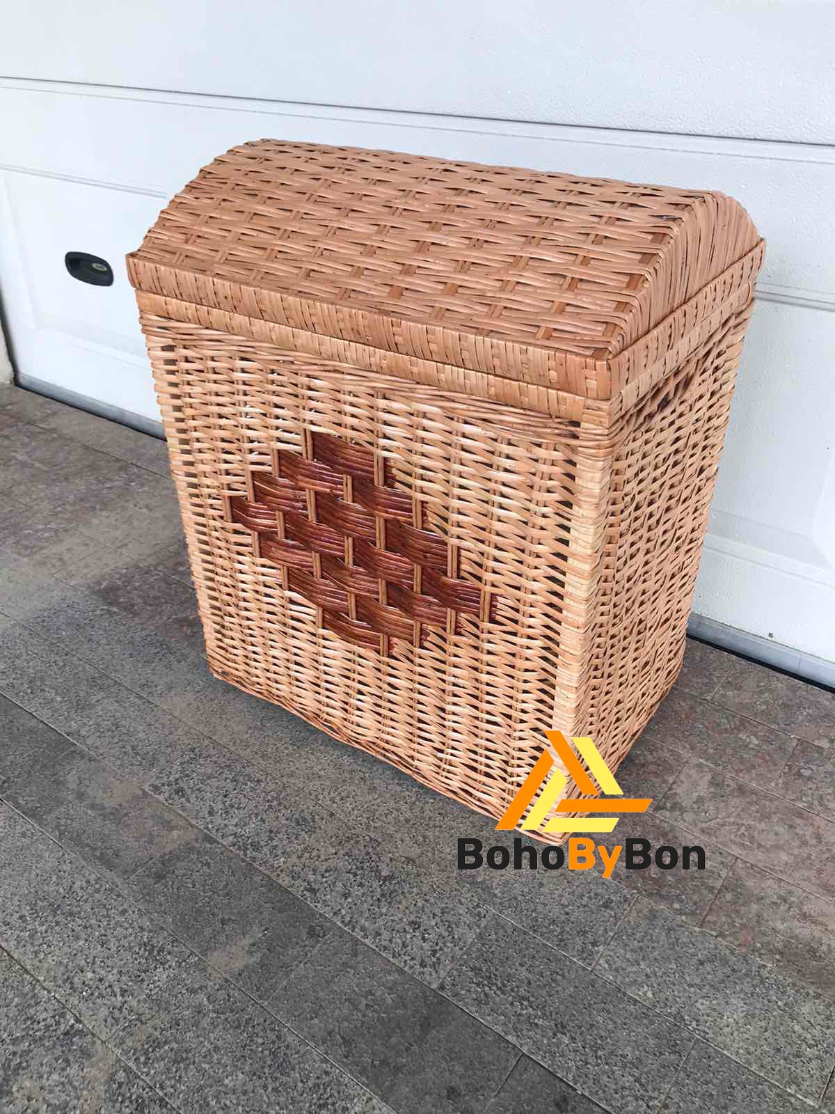 Wicker Basket for Wardrobe Blanket Storage Yarn Storage Etsy