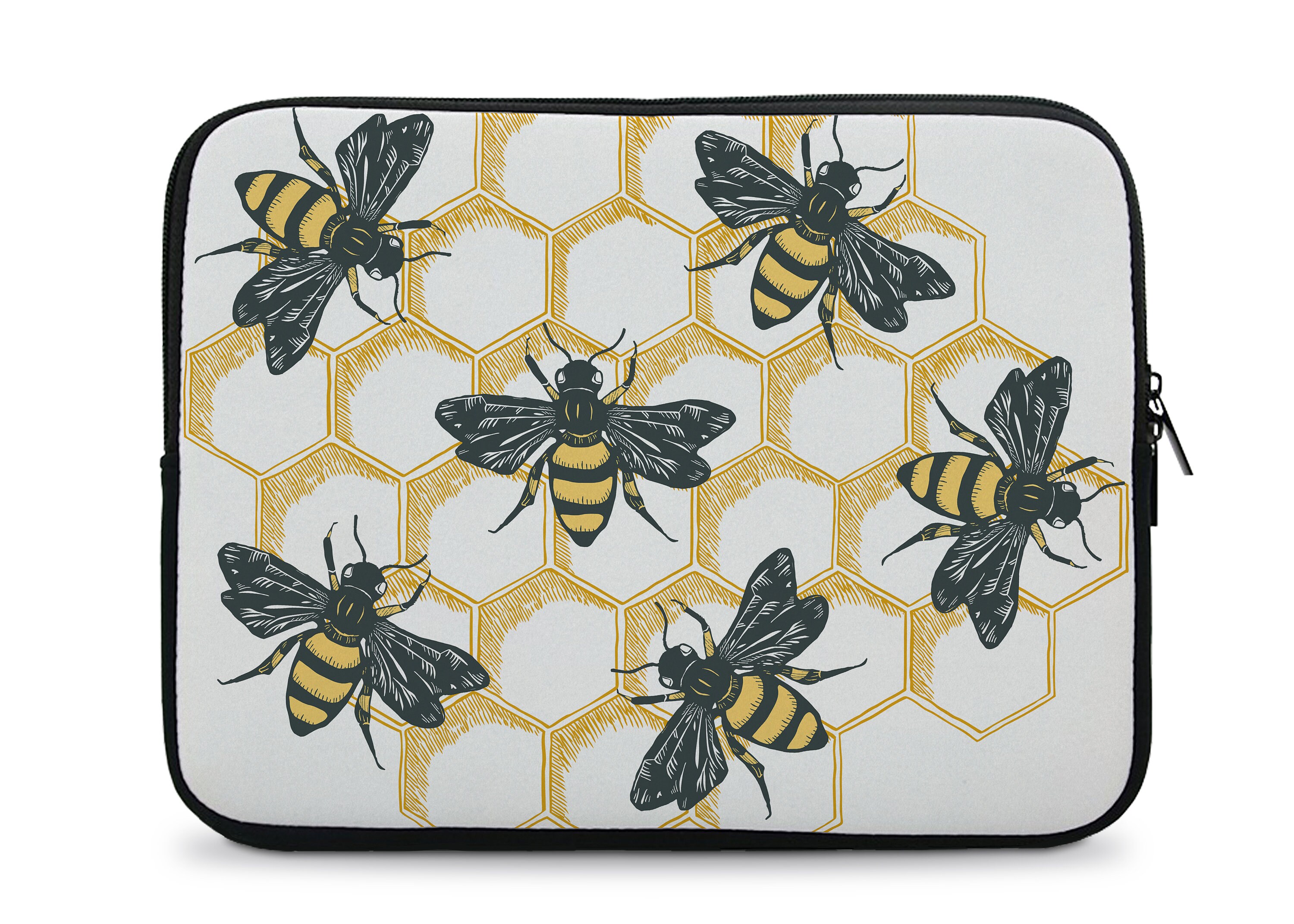 Bees Laptop Sleeve Laptop Sleeve Bee Laptop Sleeve 12 Inch