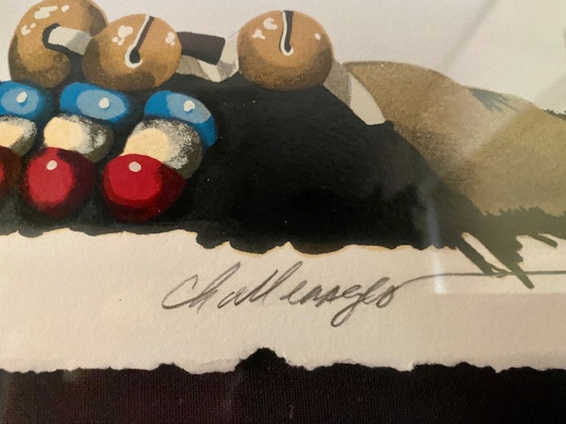 Rare JD Challenger Original Artist Proof With Frame Etsy