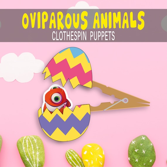 Animal Egg Puppet Printable Paper Toy Templates for Kids Cut - Etsy