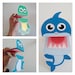 Sea Animal Paper Printable Hand Puppets, Instant Download, Coloring ...