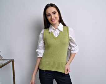 spencer vintage knitted vest