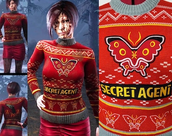 UGLY SWEATERS, Ada's Ugly Sweater, Custom order, Super Warm Ugly sweaters, Woman's woolen sweater, Handknit sweater women, Gift for HER!