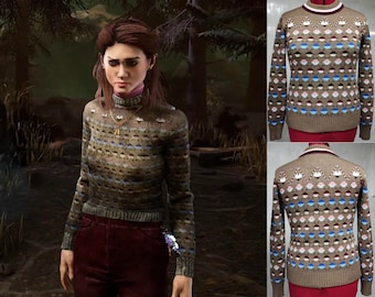 Nancy's Ugly Sweater, Custom Ugly Sweaters from Game, Super Warm Ugly sweaters, Woman's woolen sweater, Handknit sweater women, Gift for HER