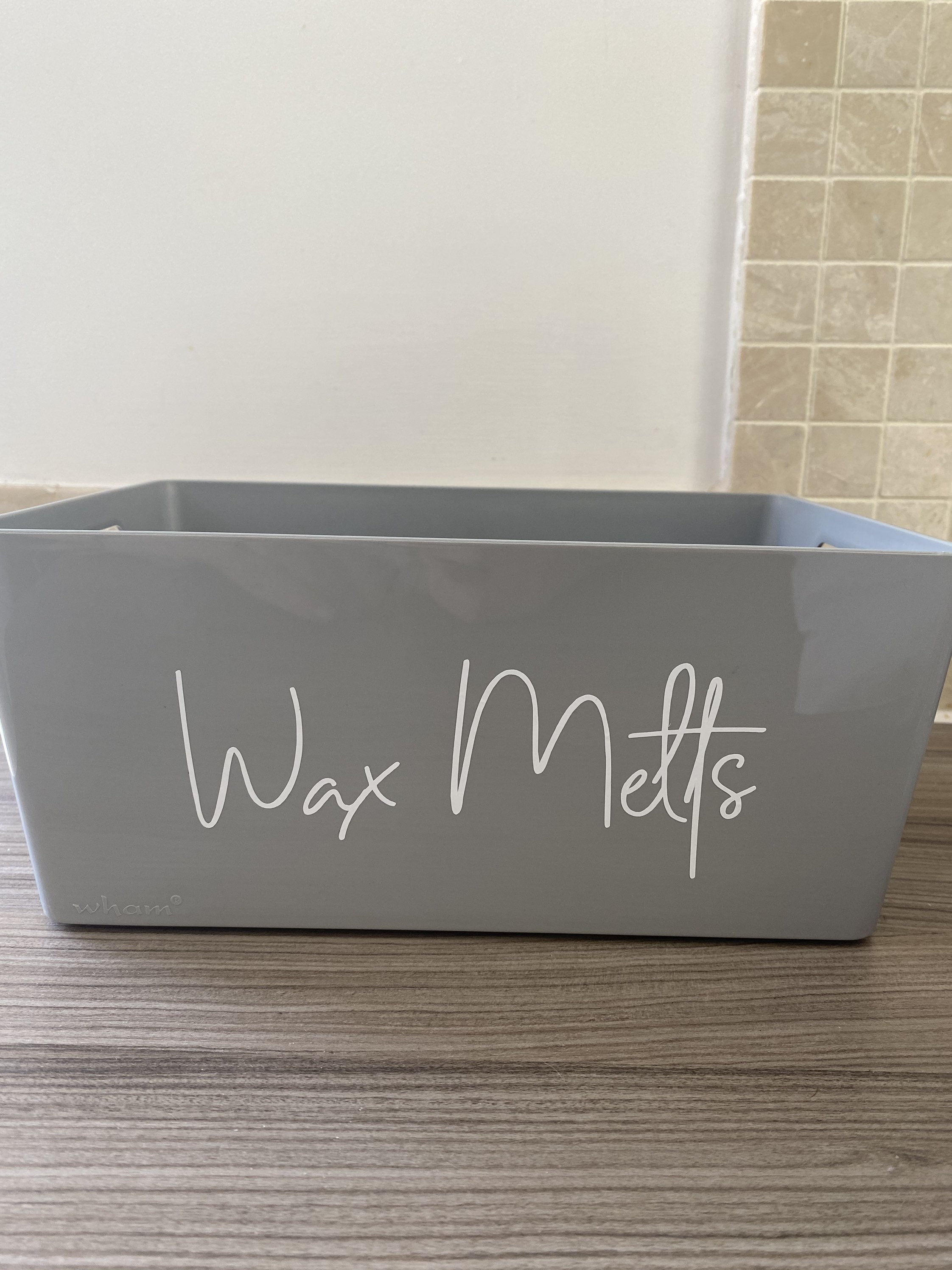 Personalised Wax Melt Storage Wax Storage Personalised Etsy UK