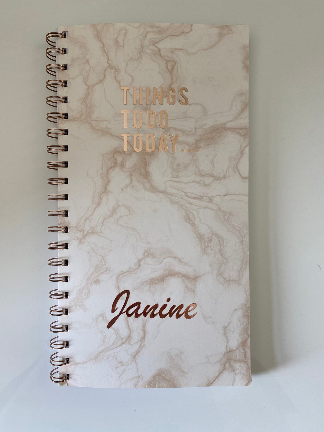 Personalised Things to Do Pad, Personalised Organisers, to Do List Books Etsy UK