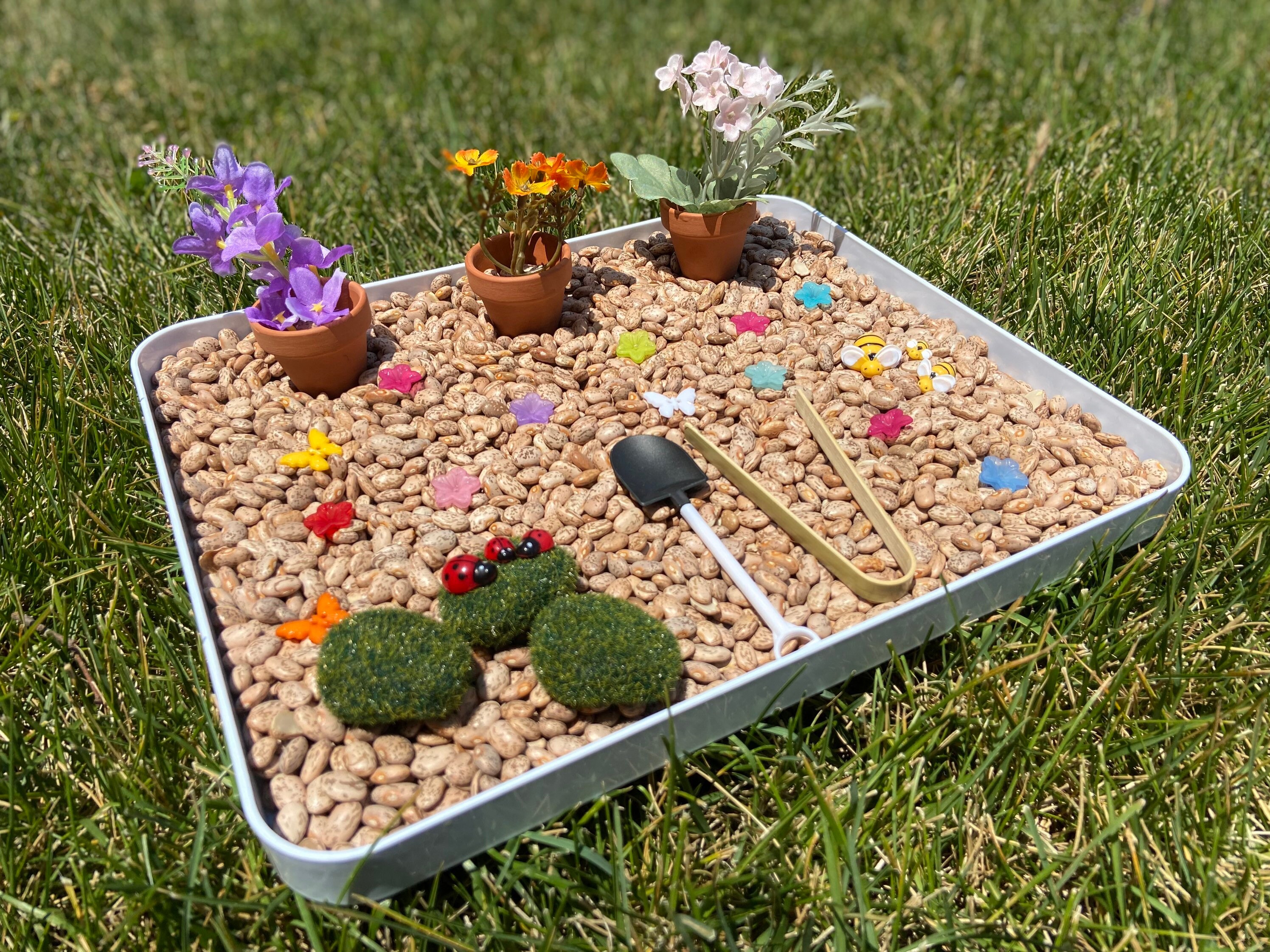 In the Garden Sensory Bin Garden Theme Sensory Kit Etsy UK