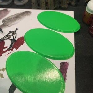 Pack of 3 Platform bases for miniatures