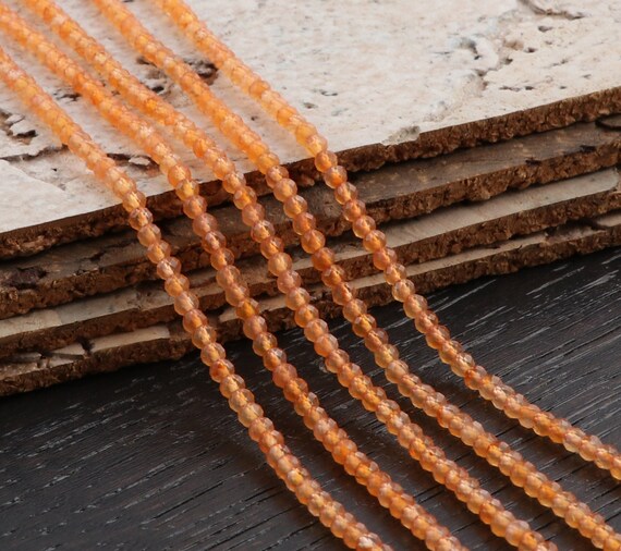 Carnelian Micro Faceted Round 14 inch strand pack of 2 strands 4 mm approx Carnelian Micro Faceted Round 14 inch strand pack of 2 strands 4 mm approx