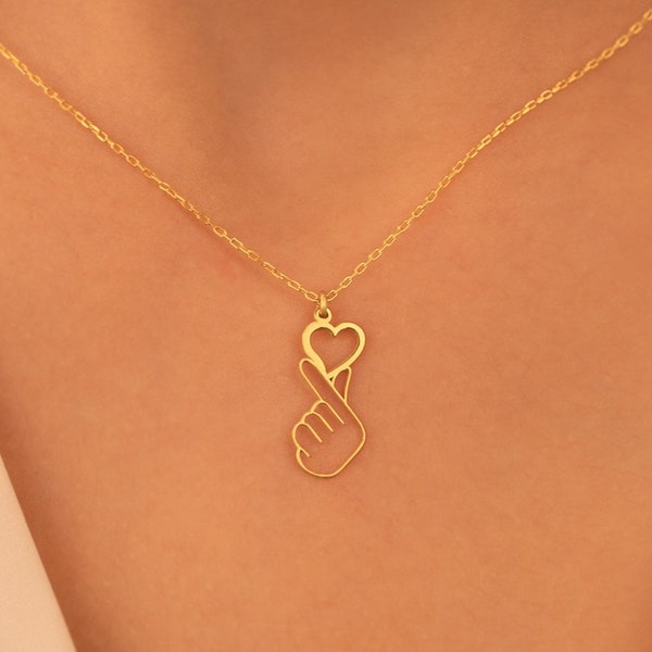 Human Heart Necklace Etsy