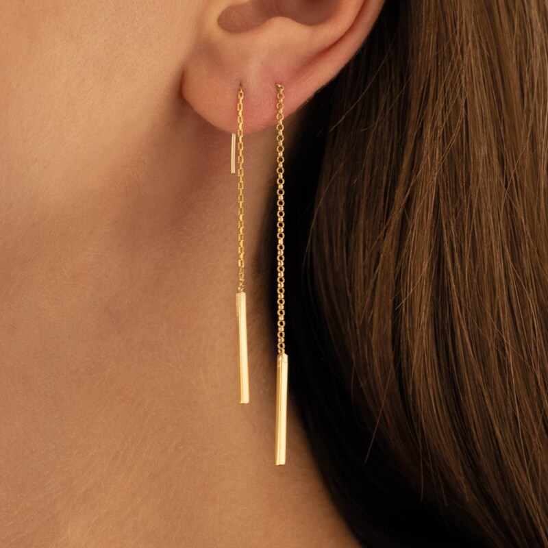 Chain Earrings - Etsy