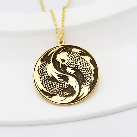Etsy yin clearance yang necklace
