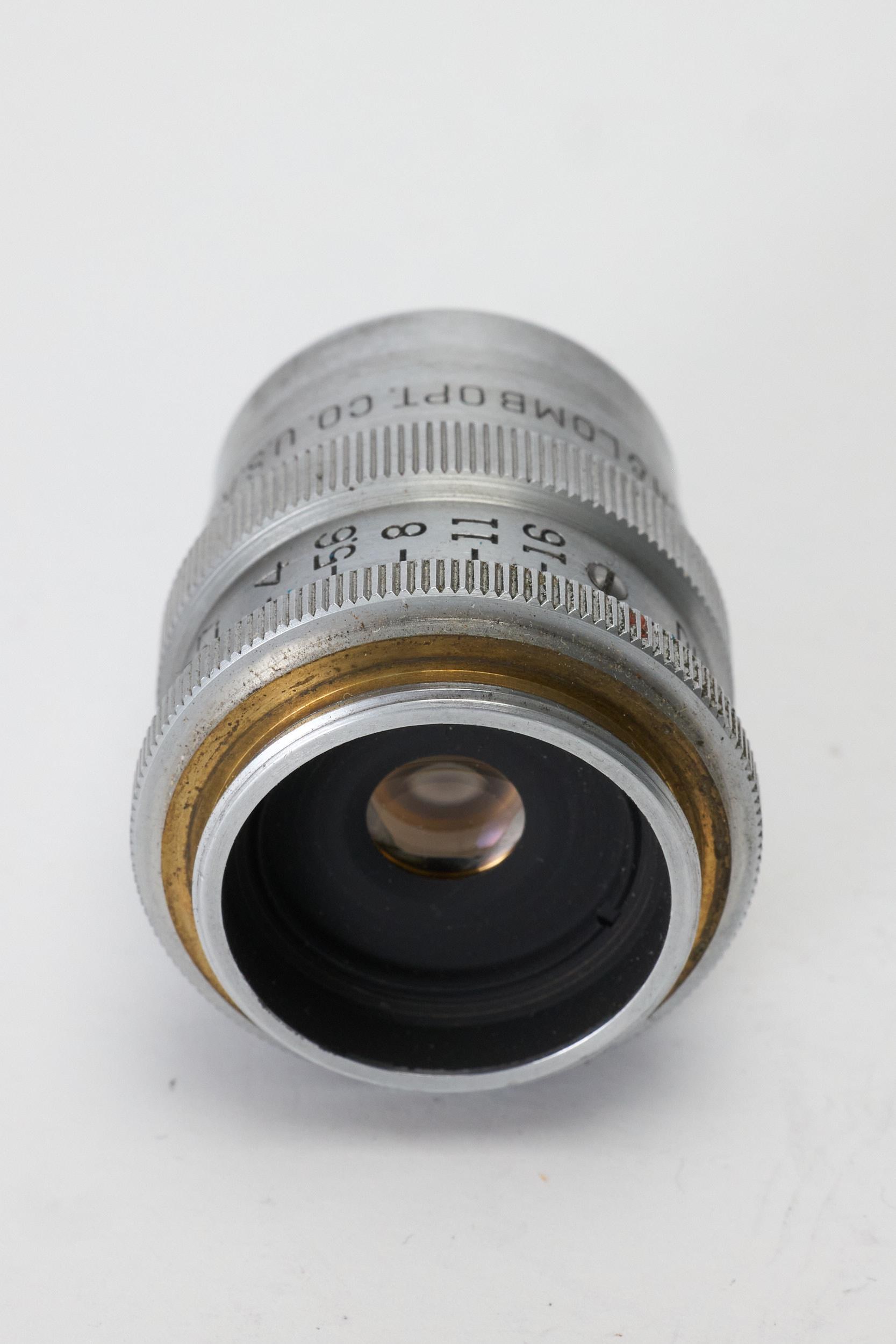 Vintage Bausch and Lomb 25mm F/2.7 Animar Balcote C-mount