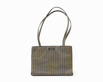 Kate Spade New York Satin Striped Handle Bag