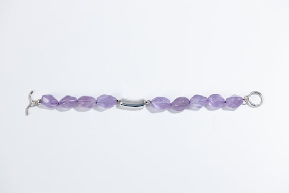 Simon Sebbag Amethyst and Sterling Silver Beaded … - image 4