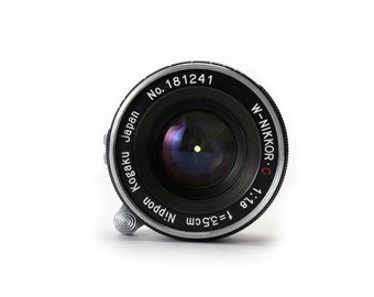 Rare Nikkor LTM Lens for Leica Screw Mount