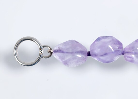 Simon Sebbag Amethyst and Sterling Silver Beaded … - image 9