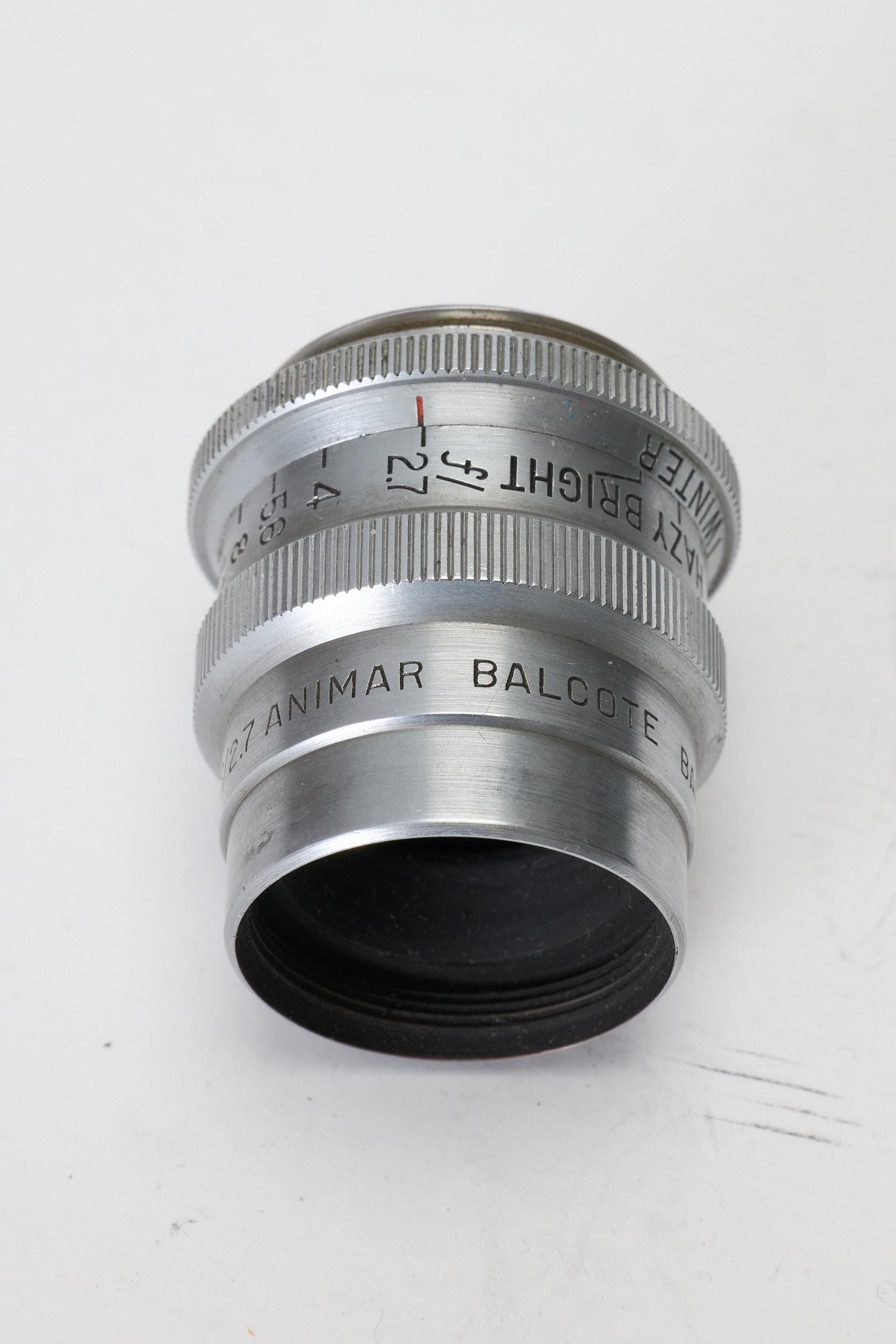 Vintage Bausch and Lomb 25mm F/2.7 Animar Balcote C-mount