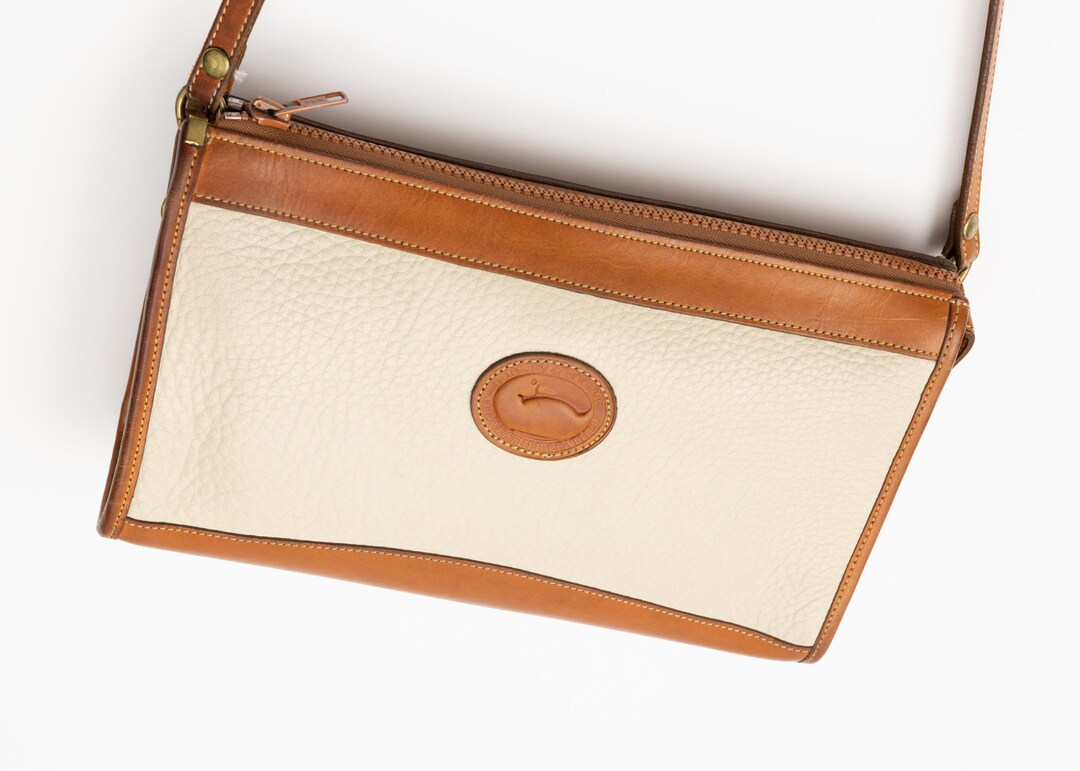 Vintage Dooney and Bourke Leather 90s Purse Etsy