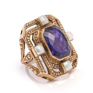 Nicky Butler Sterling Silber Edelstein Ring - Größe 8