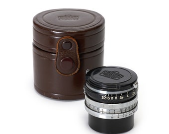 Rare Nikkor LTM 3.5cm f/1.8 Lens for Leica Screw Mount