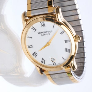 Raymond Weil Men's 18k Gold-Plated Dress Watch (5571)