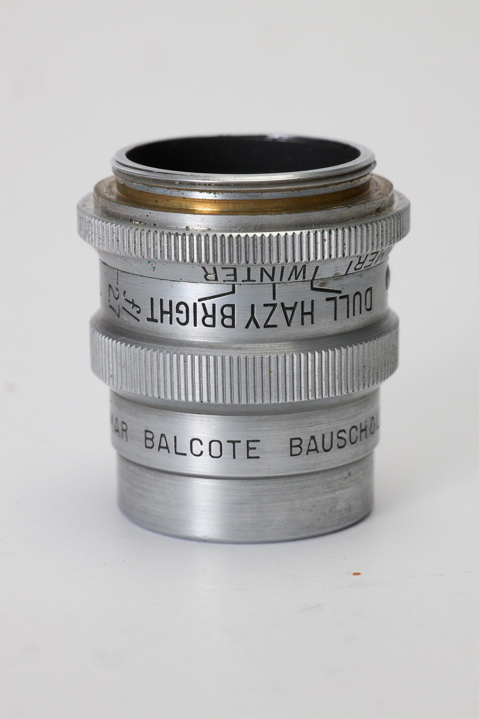 Vintage Bausch and Lomb 25mm F/2.7 Animar Balcote C-mount
