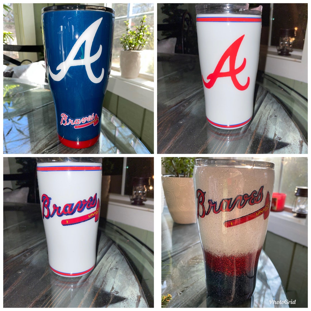 Atlanta Braves Tumblers o 4 en 1 Universal Koozies Etsy España