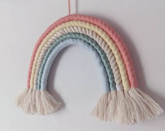 Rainbow wall hanging