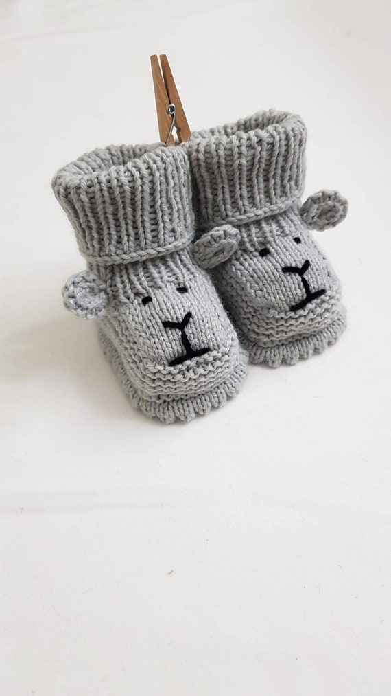 Zapatos de Botas invierno Calcetines de bebé Etsy España