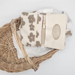 Sac à langer XXL Vintageliebe® Teddy Flower beige