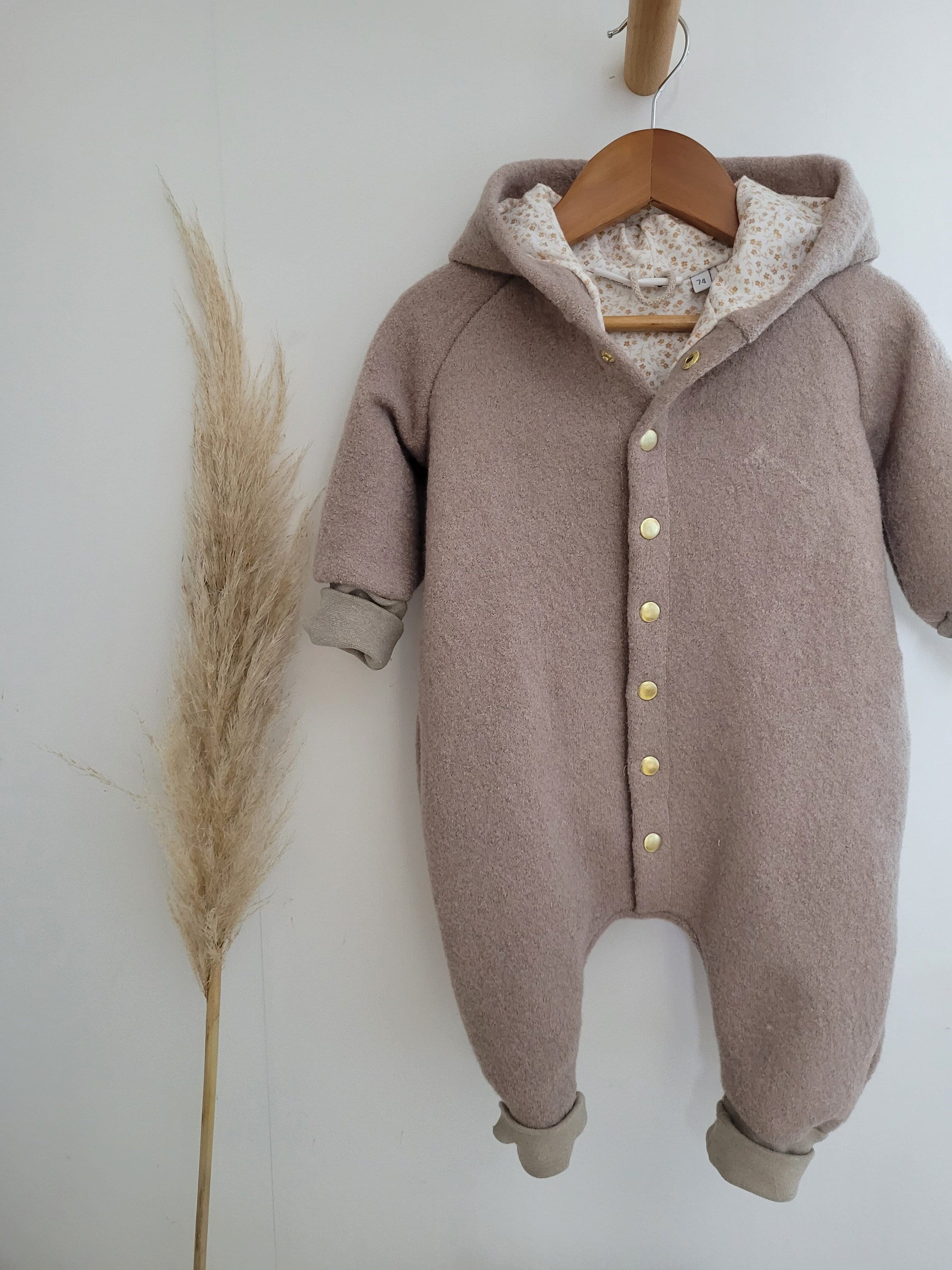 Felted Wool Utility Overall