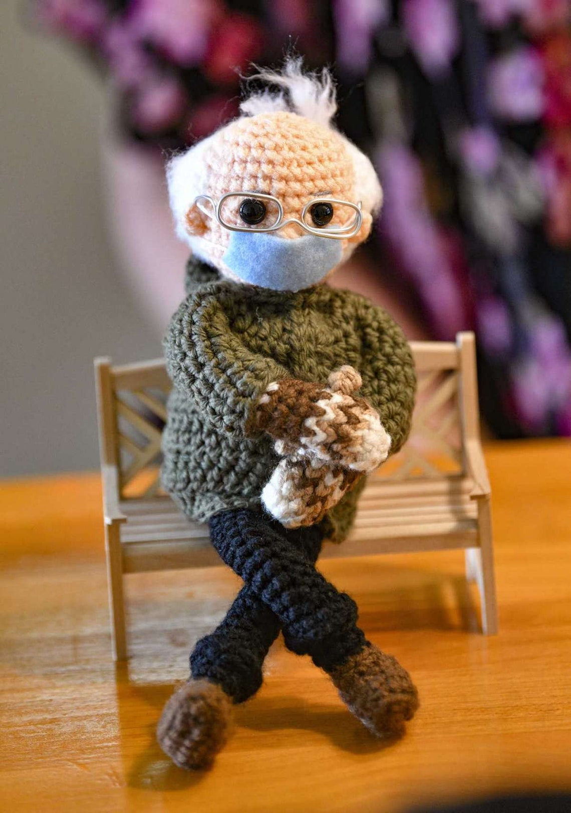 bernie sanders doll pattern