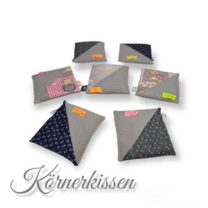 Grain pillow grey