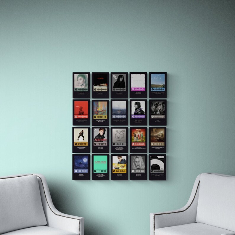 Scan & Play Spotify Music Wall Art Album Song Playlist Etsy