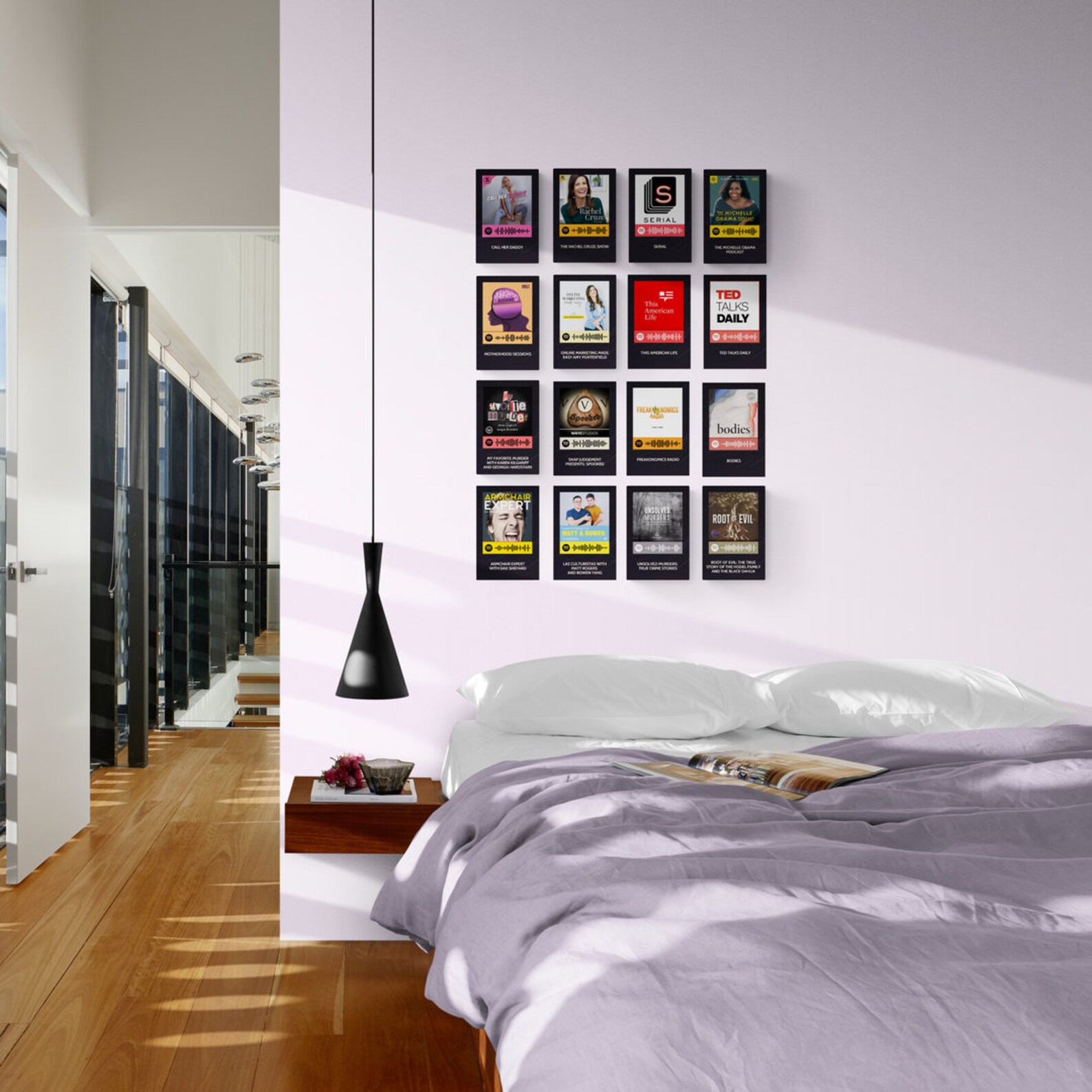 Scan & Play Spotify Podcast Wall Art Podcast Posters Etsy