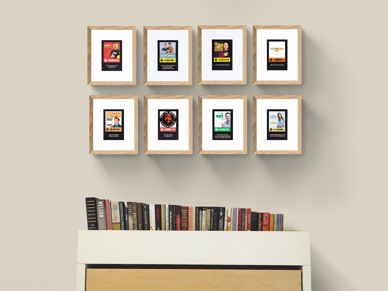 Scan & Play Spotify Podcast Wall Art Podcast Posters Etsy