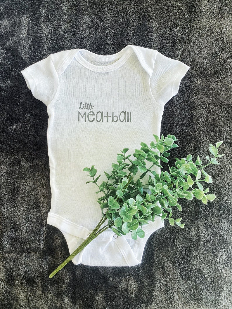 The Little Meatball Onesie \u00ae Bodysuit