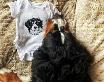 The Hudson the Bernese Mountain Dog Onesie ®
