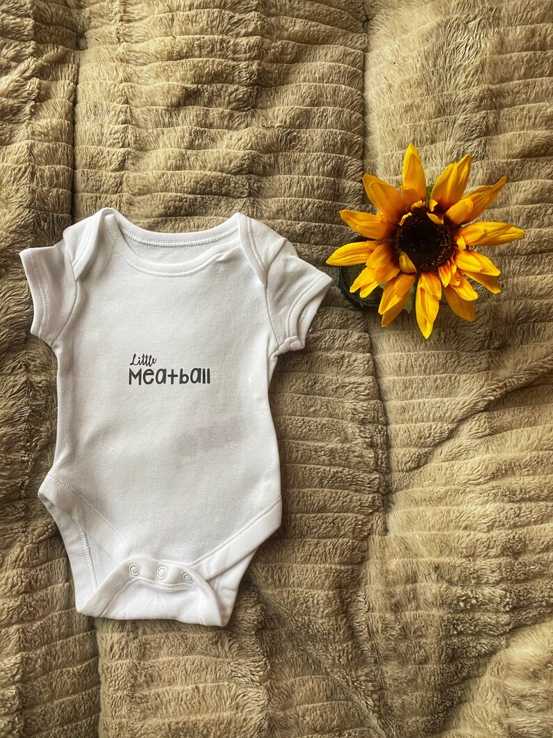 The Little Meatball Onesie \u00ae Bodysuit