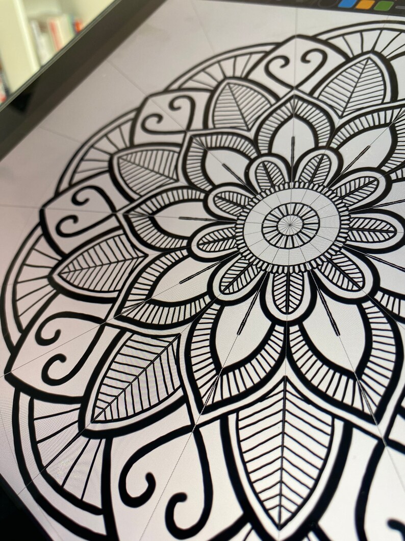 Mandalas Stamps Procreate Procreate Brush Digital Art Ipad Etsy