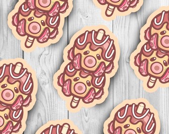 Zucker Animal Crossing Sticker | Kawaii Takoyaki Print