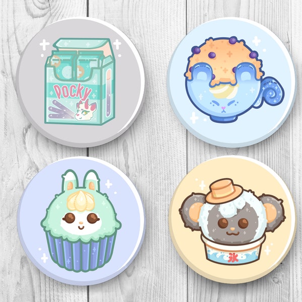 ACNH nouveaux badges villageois | Pour les joueurs d'Animal Crossing | Nourriture colorée badges publicitaires | Insigne Ione Sasha Shino Niko | Broches métalliques Nintendo